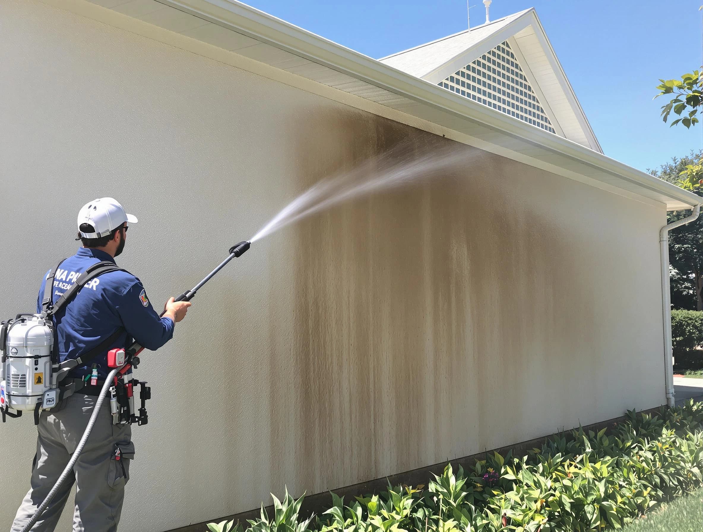 Solon Power Washing expert providing thorough power washing service in Solon